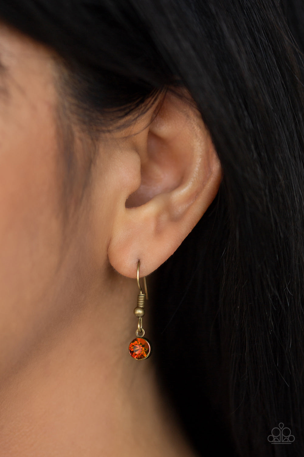 A Good TALISMAN is Hard to Find Orange Necklace Set