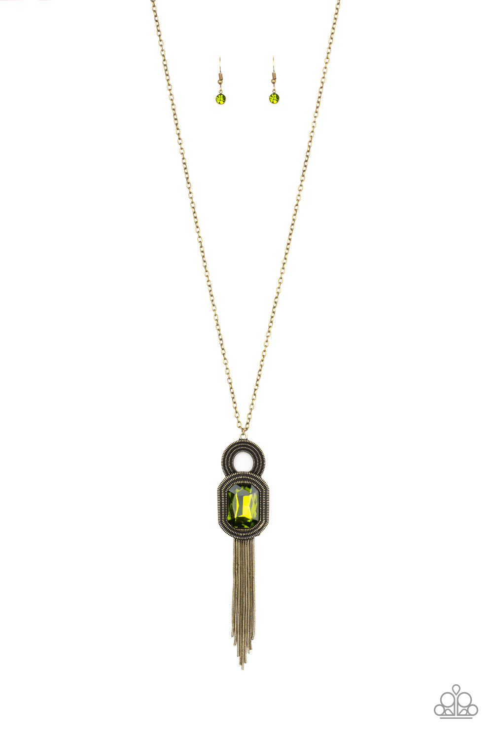 A Good TALISMAN is Hard to Find Green Necklace Set