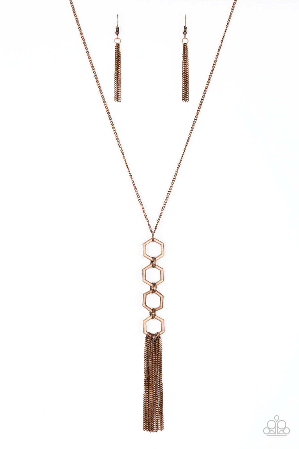 Ready, Set, GEO! Copper Necklace Set