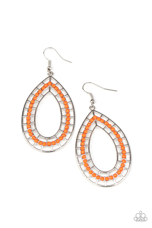 Fruity Fiesta Orange Earrings
