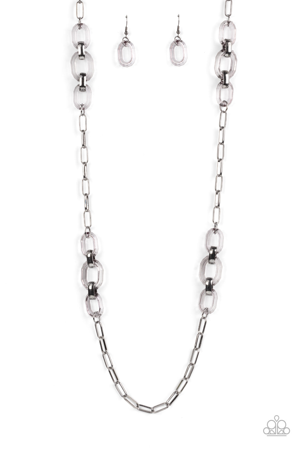 Have I Made Myself Clear Black Necklace