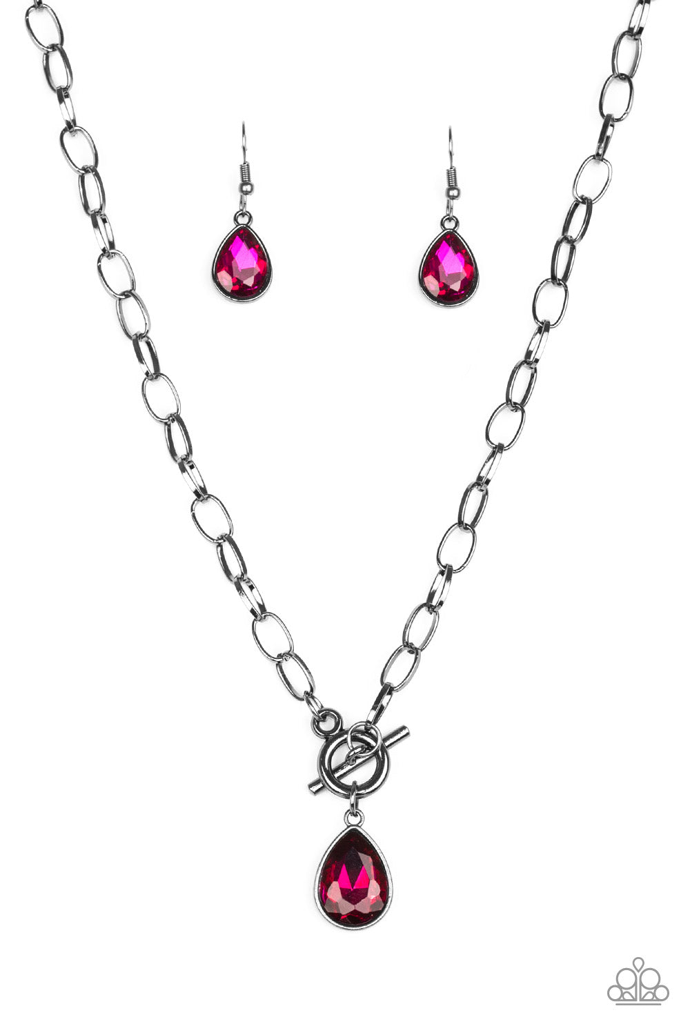 So Sorority Pink Necklace
