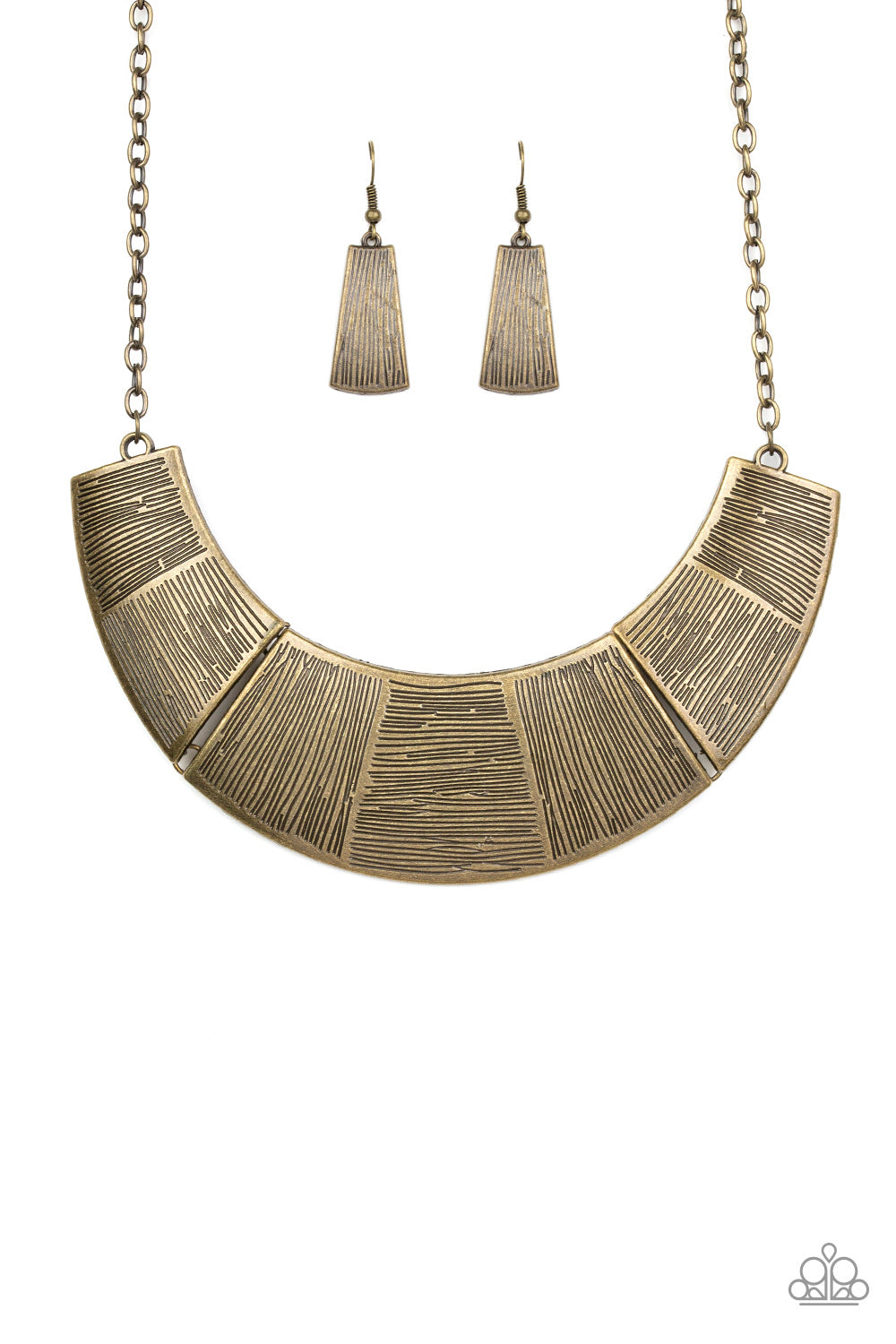 More Roar Brass Necklace