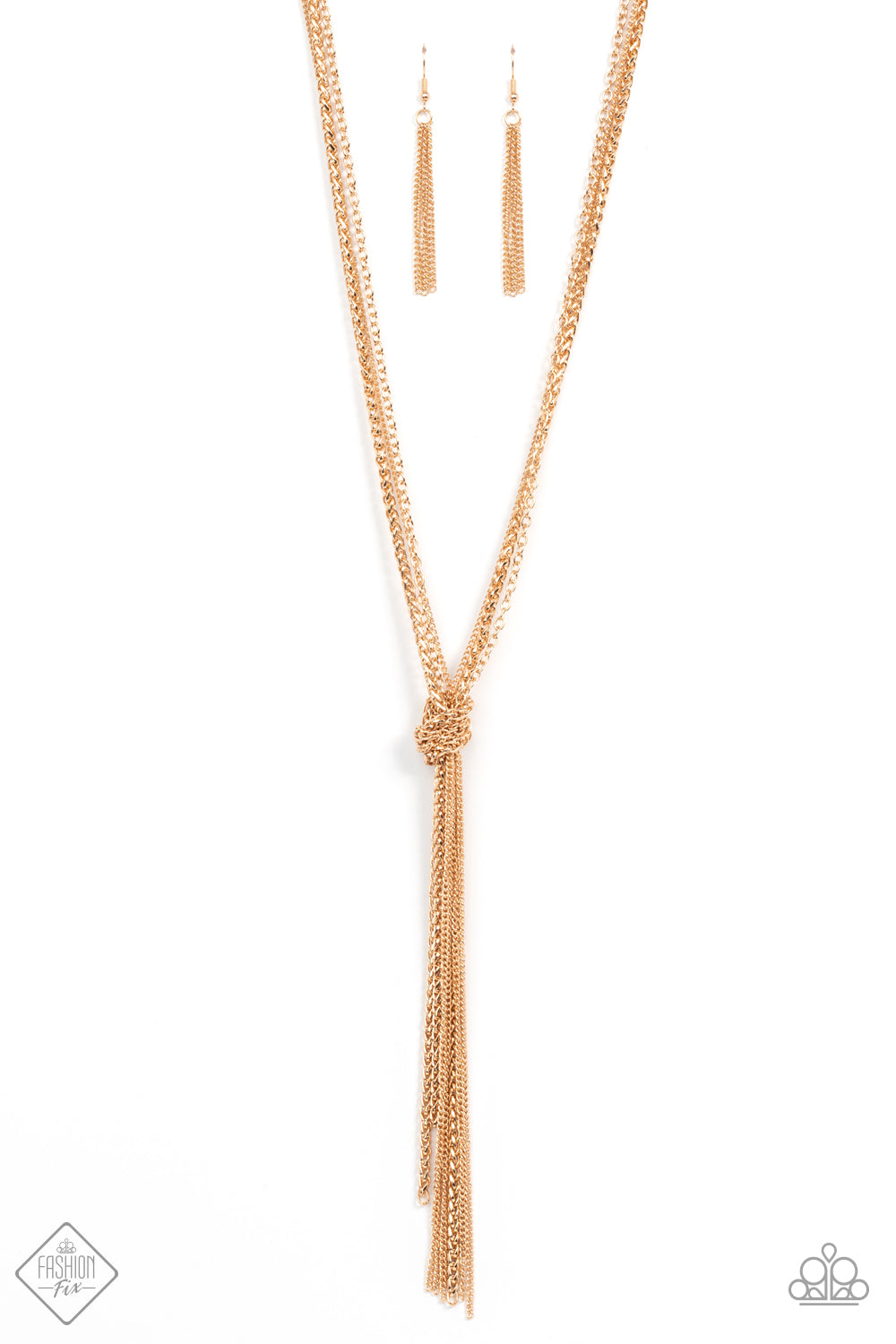 Knot All There Gold Necklace