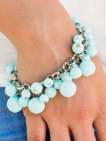 A Show of Hands- Blue Bracelet