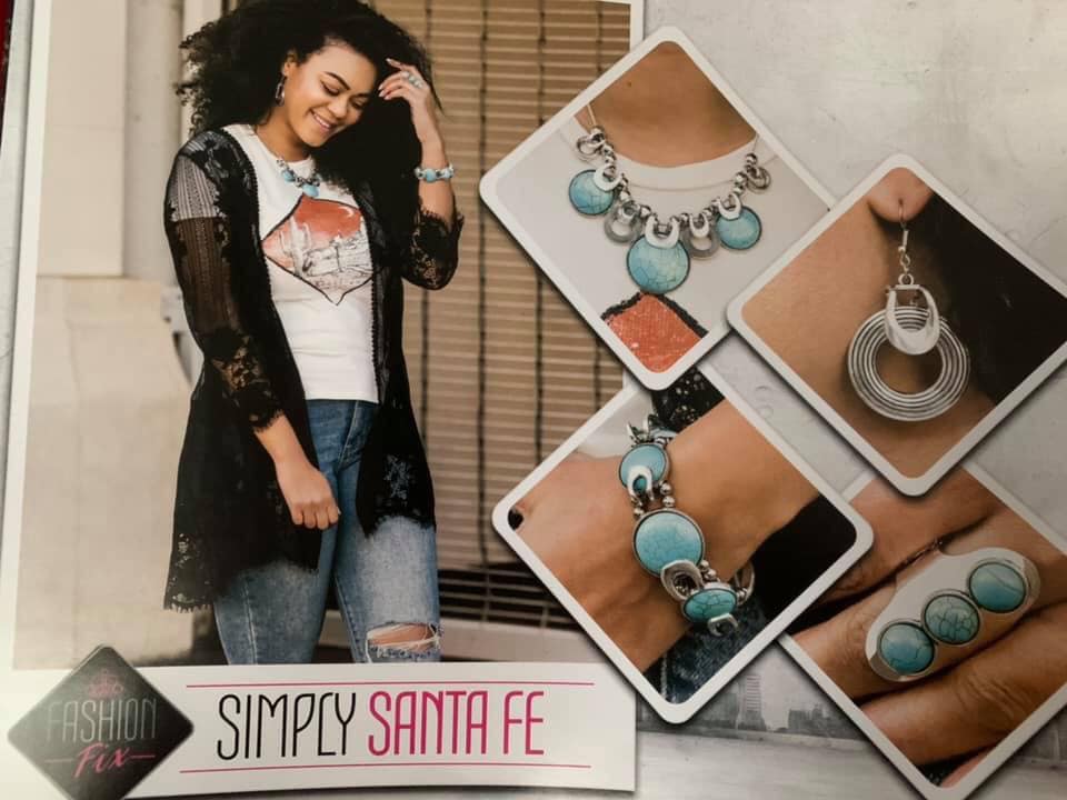 February 2020 Simply Santa Fe Fashion Fix 3-Piece Set (No Ring)