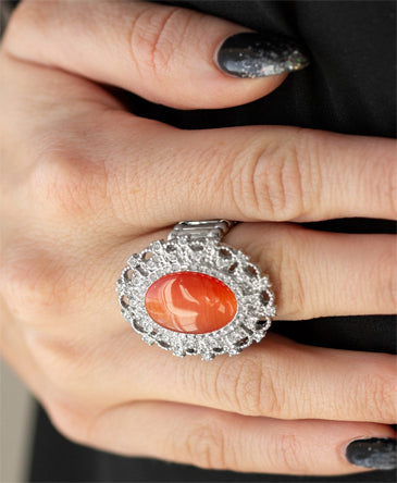 Baroque the Spell Orange Ring