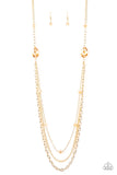 Dare to Dazzle Gold Necklace Set