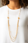 Dare to Dazzle Gold Necklace Set