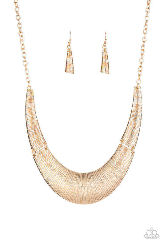 Feast or Famine Gold Necklace