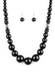 Panama Panorama Black Necklace Set