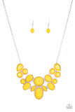 Demi-Diva Yellow Necklace Set