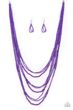 Totally Tonga Purple Necklace Set