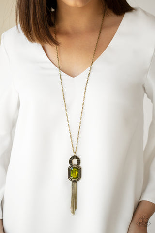 A Good TALISMAN is Hard to Find Green Necklace Set