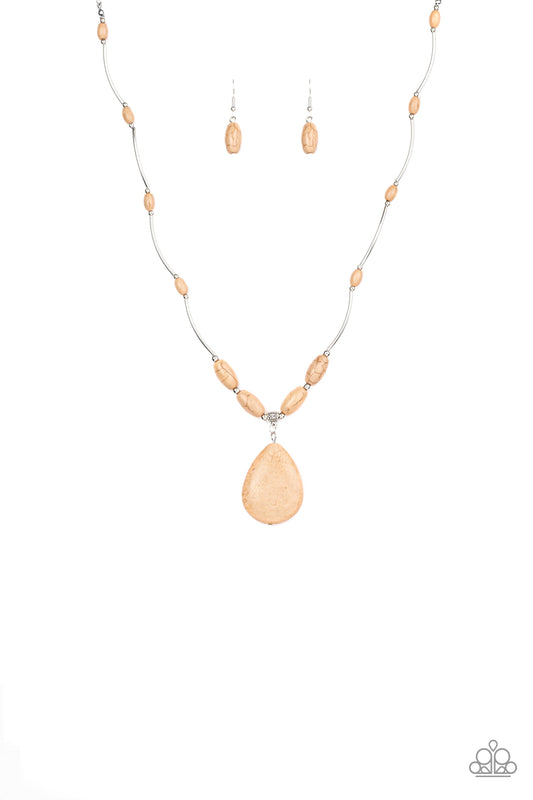 Explore the Elements Brown Necklace Set