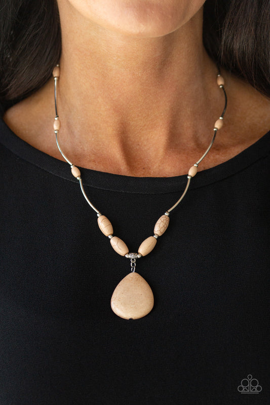 Explore the Elements Brown Necklace Set