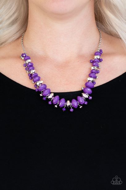 BRAGs to Riches Purple Necklace Set
