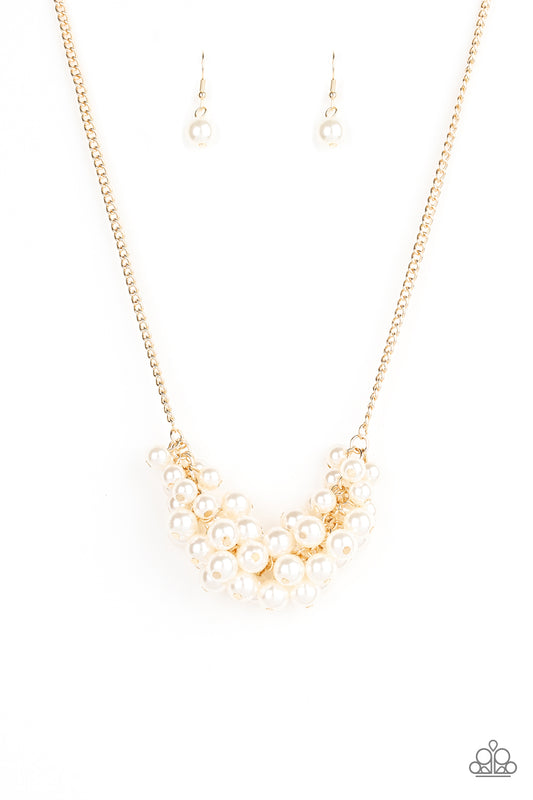 Grandiose Glimmer Gold Necklace Set