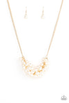 Grandiose Glimmer Gold Necklace Set