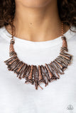 In The MANE Stream Copper Necklace