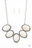 Prairie Goddess White Necklace Set