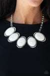 Prairie Goddess White Necklace Set