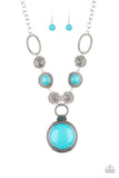 Sedona Drama Blue Necklace Set