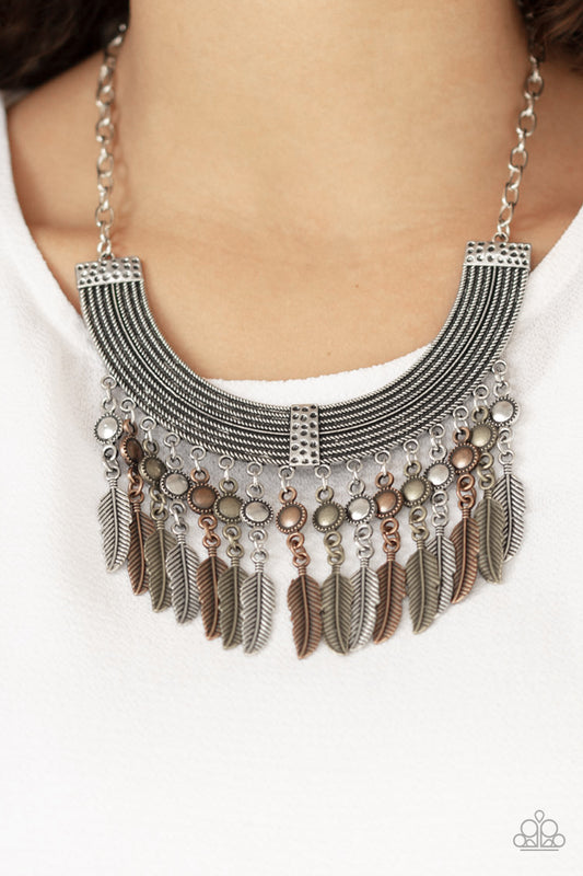 Fierce in Feathers Multi Necklace Set
