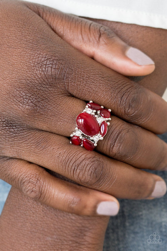Modern Moonwalk Red Ring