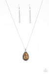 On the Home Frontier Brown Necklace