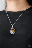 On the Home Frontier Brown Necklace