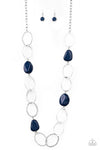 NR* Modern Day Malibu Blue Necklace Set