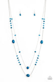 Dazzle the Crowd Blue Necklace Set*