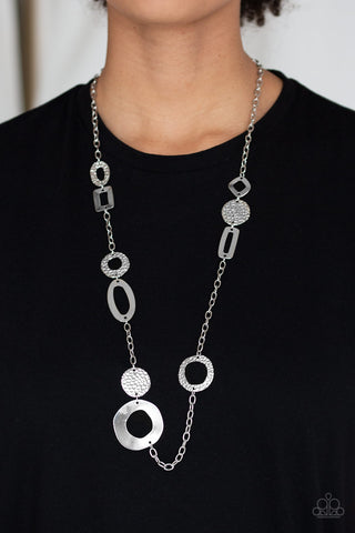 Metro Scene Silver Necklace