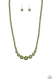 SoHo Sweetheart Green Necklace Set