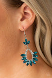 Extra Exquisite Blue Earrings