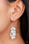 Fond of Baubles White Earrings