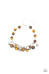 Glossy Glow Brown Bracelet