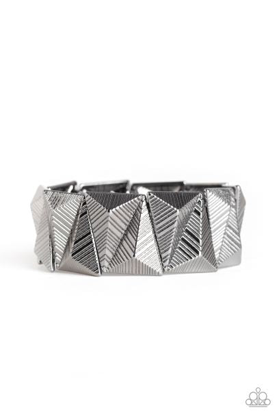 Metallic Geode Bracelet