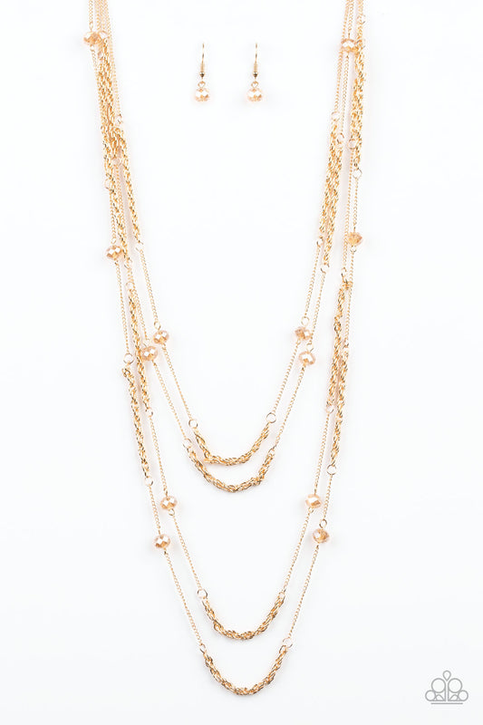 Open for Opulence Gold Necklace Set
