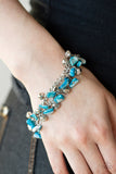 Plentiful Pebbles Blue Bracelet