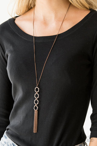 Ready, Set, GEO! Copper Necklace Set