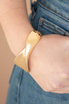 Retro Reflections Gold Bracelet