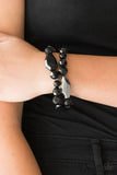 Rockin' Rock Candy Black Bracelet