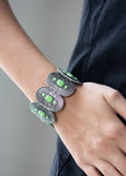 Turn Up the Tropical Heat-Green Bracelet*