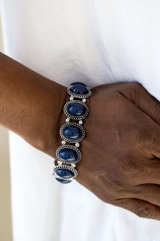 Blue Gemstone Bracelet