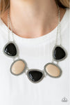 Viva La Vivid Multi Textured Frame Necklace Set