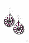 Free to Roam Purple Earrings