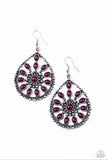 Free to Roam Purple Earrings