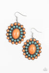 Stone Solstice Orange Earrings